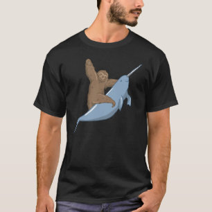 Camiseta Narwal Unicorn Mar eslovaco de ballenas de peces