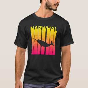 Camiseta Narwhal Animal Retro Costume