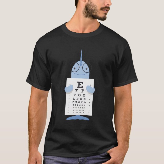 Camiseta Narwhal Eye Ch Médica (Anverso)