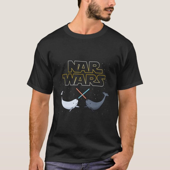 Camiseta Narwhal Nar Wars Narwhal (Anverso)