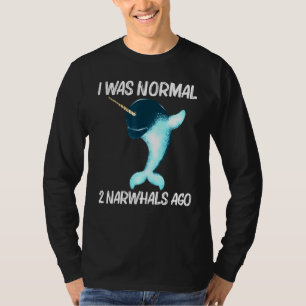 Camiseta Narwhal Para Hombres Mujeres Ballenas Océano Ártic