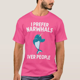 Camiseta Narwhal Para Hombres Mujeres De Pesca De Unicornio