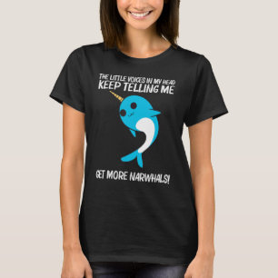 Camiseta Narwhal Para Hombres Mujeres Narwhale Narwhal Tusk