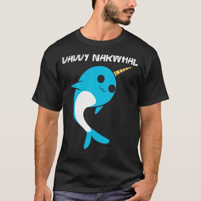 Camiseta Narwhal Para Los Hombres Narwhale Narwhal Tusk (Anverso)