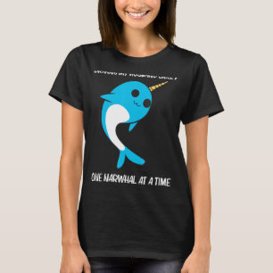Camiseta Narwhal Para Mujeres Mamá Narwhale Narwhal Tusk