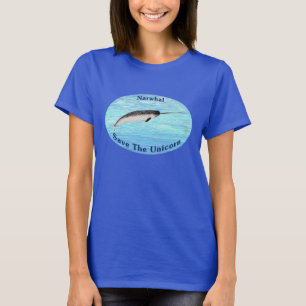 Camiseta Narwhal - Salven al unicornio