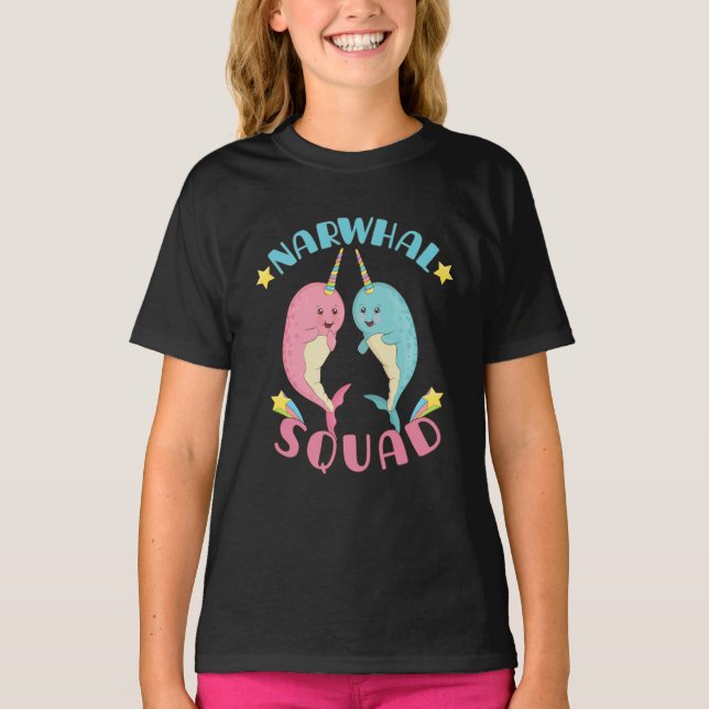 Camiseta Narwhal Squad (Anverso)