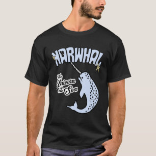 CAMISETA NARWHAL UNICORN DEL MAR