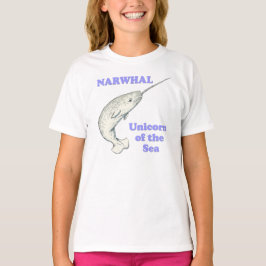 Camiseta Narwhal unicornio del mar