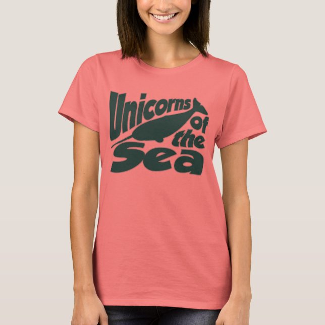 Camiseta Narwhal Unicornio del mar (Anverso)