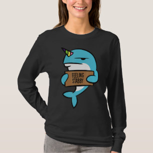 Camiseta Narwhal Unicornio Del Mar Sintiéndose Estancado Na