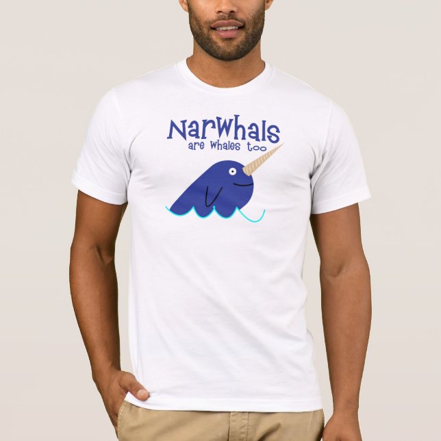 Camiseta narwhals (Anverso)