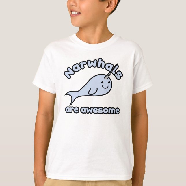 Camiseta Narwhals es impresionante (Anverso)