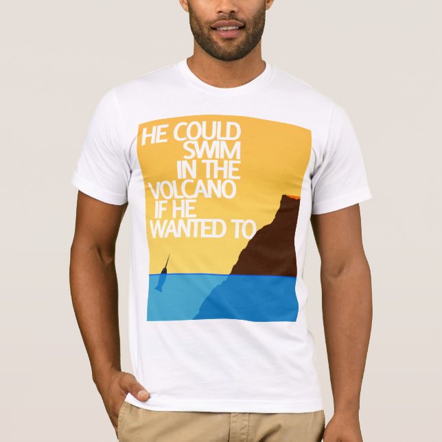 Camiseta Narwhals puede - volcán (Anverso)