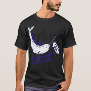 Camiseta Narwhals The Unicorns Of The SeaFunny Fish Tee
