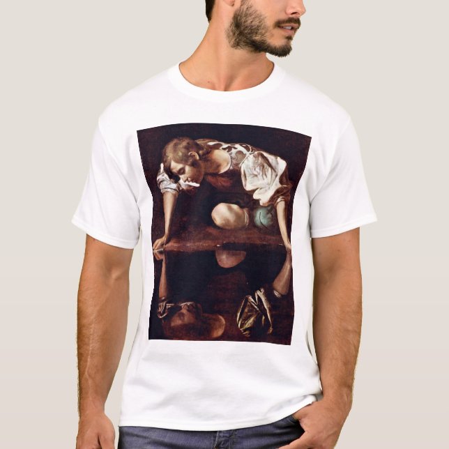 Camiseta Narzis, por Miguel Ángel Merisi DA Caravaggio (Anverso)