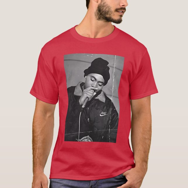 Camiseta NAS clásico vintage antiguo (Anverso)