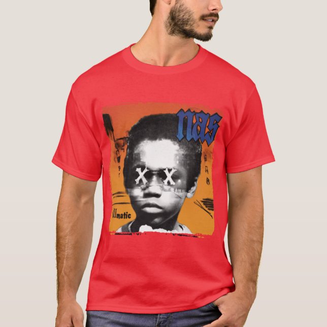 CAMISETA NAS RAPPER (Anverso)