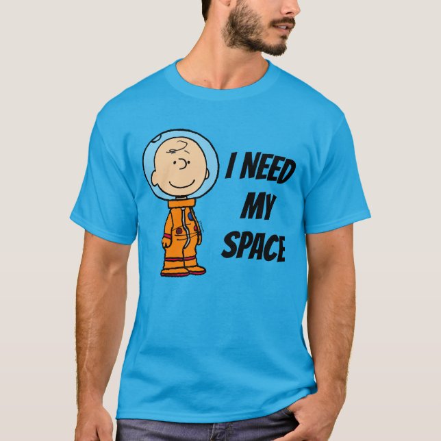 Camiseta NASA| Astronauta Charlie Brown (Anverso)