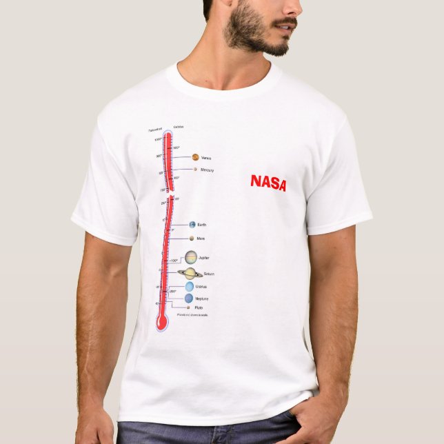 Camiseta NASA - Carta (Anverso)