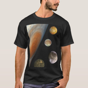 Camiseta NASA/el sistema joviano
