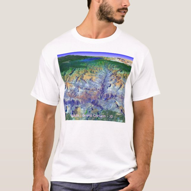 Camiseta NASA - Gran Cañón - 3D (Anverso)
