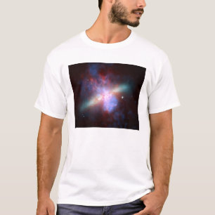 Camiseta NASA - Imagen de M82 con rayos X-Visible-infrarroj