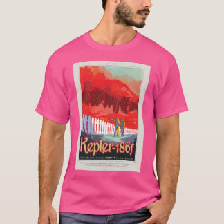 Camiseta Nasa Jpl Exoplanet Travel Bureau Kepler-186F (8K R