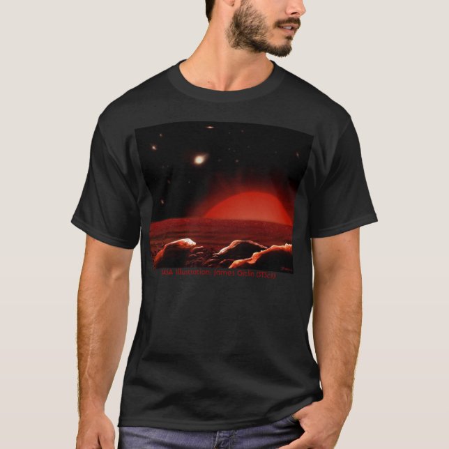 Camiseta NASA: M87 de una galaxia lejos. (Anverso)