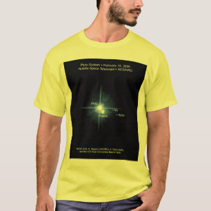 Camiseta NASA/Plutón/Charon/Nix/Hydra