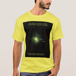 Camiseta NASA/Plutón/Charon/Nix/Hydra
