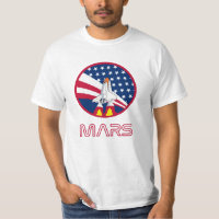Nasa Rocket Ship Mars Space Travel Gift