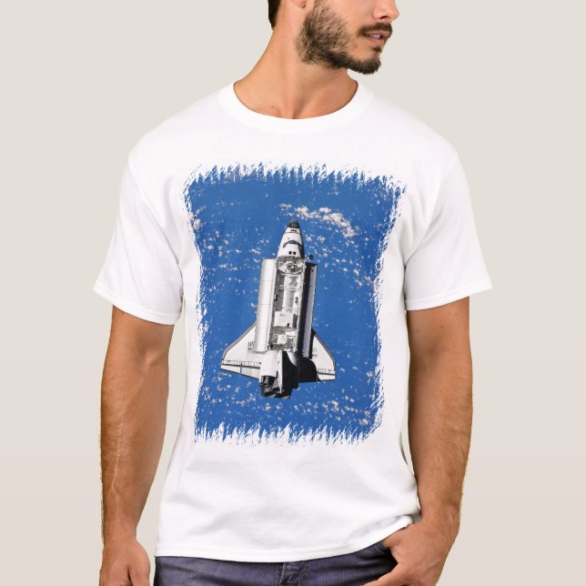 Camiseta NASA Space Shuttle Discovery Earth Orbit (Anverso)