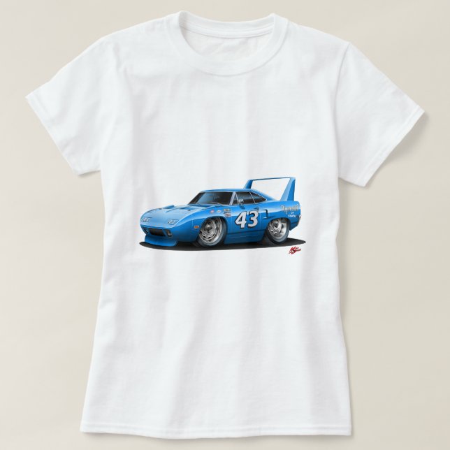 Camiseta Nascar 1970 Superbird pequeño (Diseño del anverso)