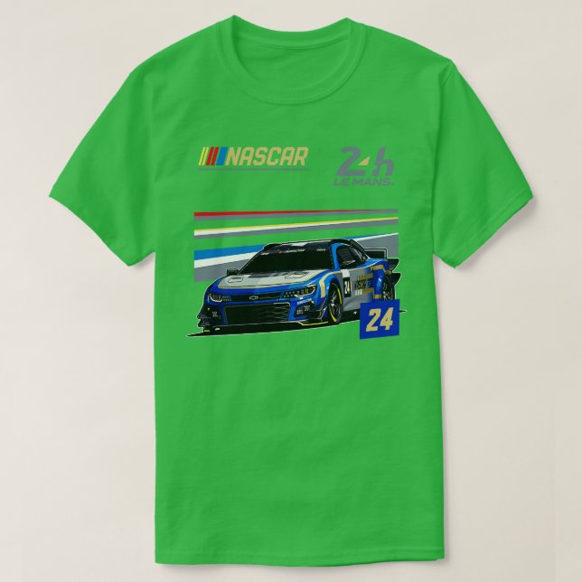 Camiseta NASCAR 24 horas Le Mans (Diseño del anverso)