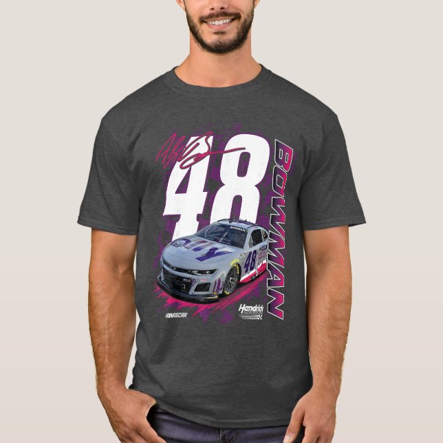 Camiseta NASCAR Ale Bowman Hendrick Motorsports Ally Open R (Anverso)