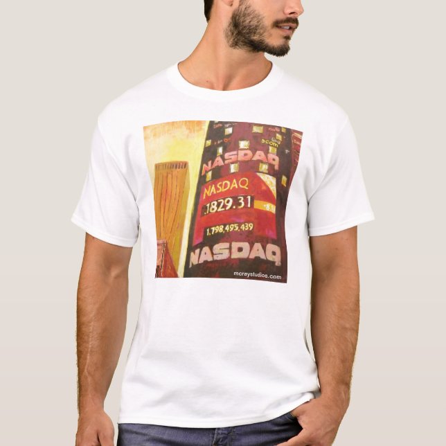 CAMISETA "NASDAQ " (Anverso)