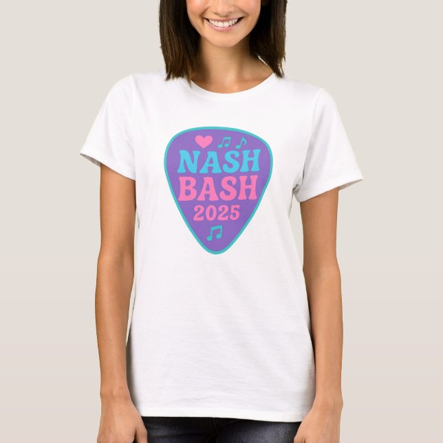 Camiseta Nash Bash 2025 – Divertida Despedida de Soltera en (Anverso)