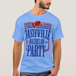 Camiseta Nashville Bachelor Stag Fiesta Groom Boda Gift B