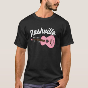 Camiseta Nashville Country Music City Chicas Viaje 2025 Ret