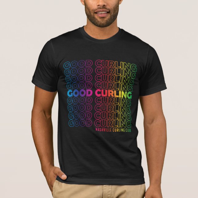 Camiseta Nashville Curling Club Orgullo T-Shirt (Anverso)