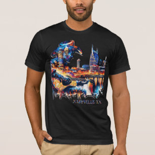 Camiseta Nashville Es Diseño De Mosaic Mosaic Tile De Music