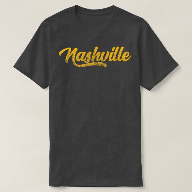 Camiseta Nashville Music City Nashville Country Music Nashv (Diseño del anverso)