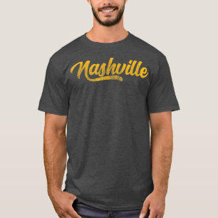 Camiseta Nashville Music City Nashville Música Country Nash