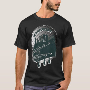 Camiseta Nashville Music Guitar USA Skyline Silhouette Outl