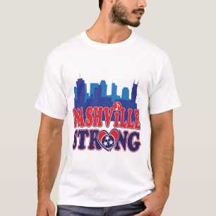 Camiseta Nashville-Strong-Skyline-and-Music-Note