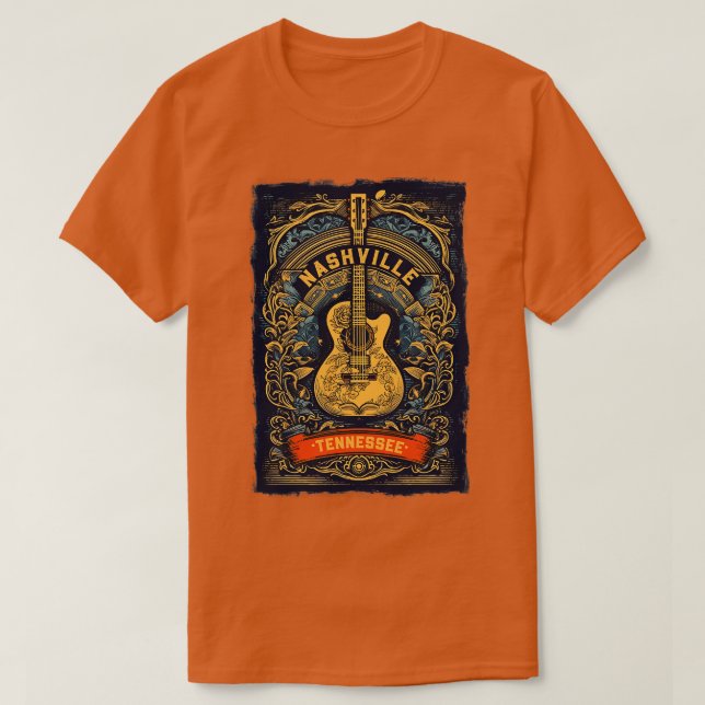 Camiseta Nashville Tenn (Diseño del anverso)
