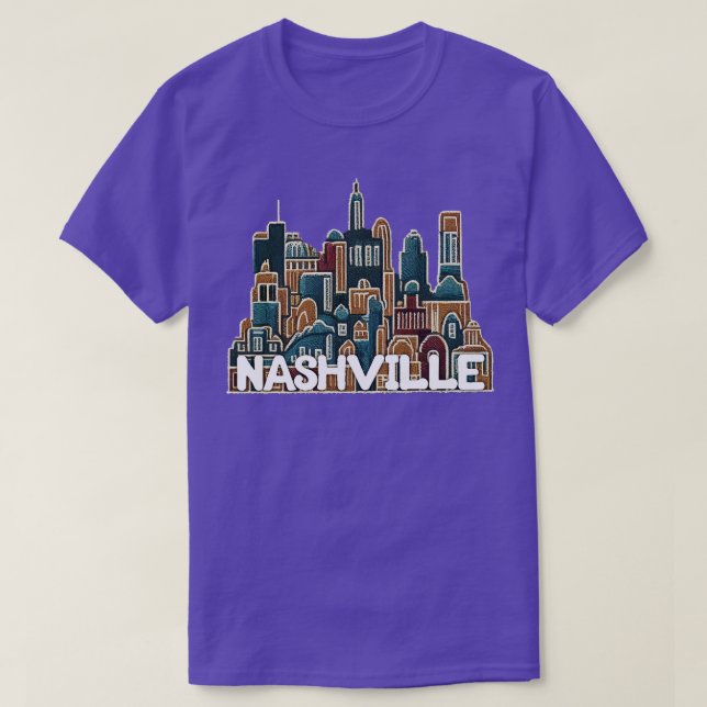 Camiseta Nashville Tennessee (Diseño del anverso)