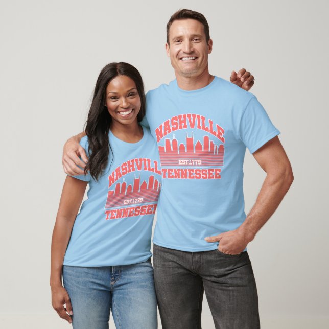 Camiseta Nashville, Tennessee (Unisexo)