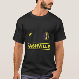 Camiseta Nashville Tennessee - 615 Round Badge Designer Edi
